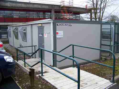 thurles driving test centre portacabin