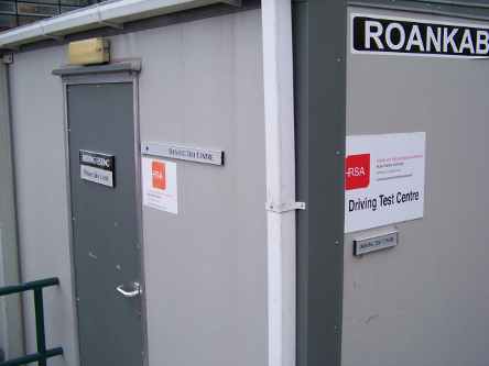 thurles driving test centre portacabin